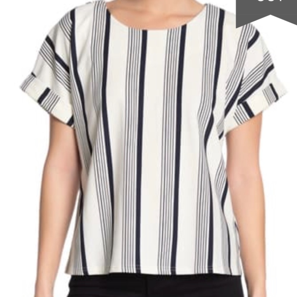 Melloday Striped Blouse
